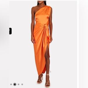 BAOBAB
Marea Satin One-Shoulder Dress size XS new with tags